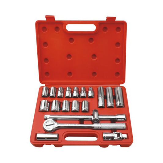 Cr-V 20PCS Socket Wrench Set 1/2