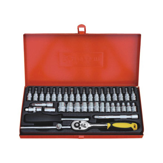 Cr-V 38PCS(B) Socket Wrench Set 1/4〃