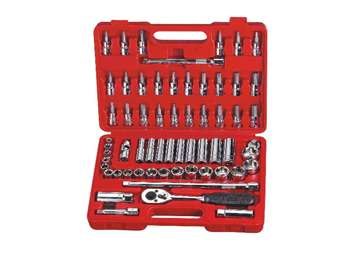 Cr-V 61PCS Socket Wrench Set 3/8″